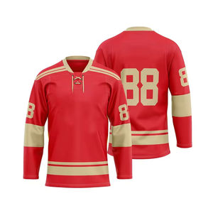 Jersey de hockey sobre hielo totalmente personalizado sublimado nuevo estilo de la mejor calidad al por mayor - Product Image 6