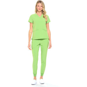 Conjuntos de uniformes médicos para correr de moda para mujer, uniformes médicos de enfermería, trajes médicos de hospital, venta al por mayor, logotipo personalizado disponible - Product Image 1