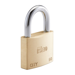 Lucchetto Rettangolare City By Iseo 50 mm - Product Image 1