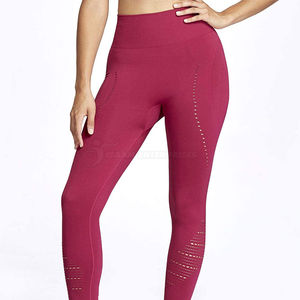 Hot Sale Women's High Gym Workout <b>Leggings</b> Custom Winter Yoga Butt Lift Feature Active Wear Solid <b>Pattern</b> Breathable Quick Dry - Product Image 4