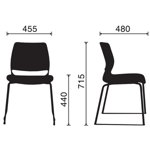 Adjustable Modern <b>Plastic</b> <b>Mesh</b> Swivel Office Chair with Fabric Headrest and Kneeling Base - Product Image 5