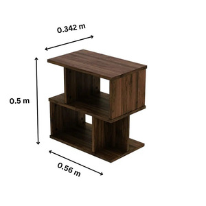 <b>Night</b> <b>Stand</b> Table Sofa Side Table Bedside Furniture In Mango Wood With Teak Wood Finishes for Bedroom Living Room Office - Product Image 4