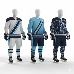 Equipo Profesional de Hockey sobre Hielo 2026 |   Conjunto de Camiseta Sublimada Personalizada |   100% Poliéster de Secado Rápido |   MOQ Bajo 2 |   Servicio OEM - Product Image 2