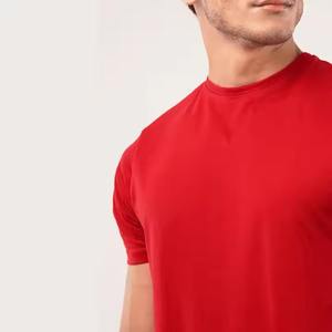 Chemise surdimensionnée américaine 220 GSM 100% coton surdimensionné grande taille impression personnalisée en gros Streetwear T-Shirt vierge pour hommes - Product Image 3