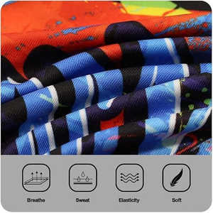 Sous-vêtements pour hommes, caleçons de sport, longs, de qualité supérieure, en polyester/élasthanne tricoté, taille classique XXL, personnalisable - Product Image 4