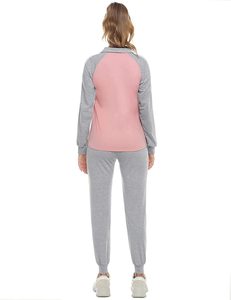 Women Winter Workout Tracksuit Set Fashionable 2 Piece Jogger Outfit High Quality Sportswear & Activewear Tracksuit - Product Image 5
