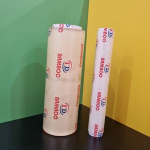 ฟิล์มห่ออาหารทำจากพีวีซี2024ขนาด30ซม. * 40ม. * 10mic แบบใช้แล้วทิ้งผู้ผลิตจากเวียดนาม - Product Image 5