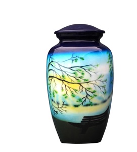Urna de cremación para cenizas Adulto Hecho a mano para cenizas de mascotas Contenedor de urna de entierro para restos humanos Urna funeraria conmemorativa - Product Image 1