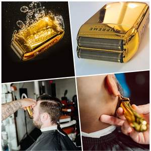 Recortadora 2 en 1 T-Shaper, Afeitadora Eléctrica, Resistente al Agua IPX7, de Acero Inoxidable, con Batería, Kit de Corte de Pelo, Recortadora de Barba - Product Image 4