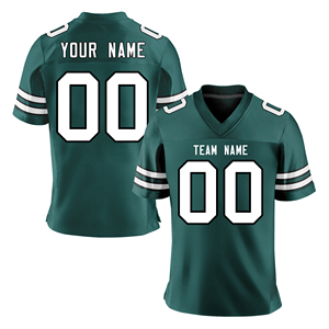 Custom Logo American <b>Football</b> Jersey High Quality Sublimated Polyester Sports Wear for Men and Women XL Size <b>Shirts</b> - Product Image 1