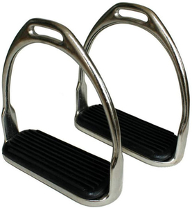 Étriers en fer Fillis en acier inoxydable durables pour l'équitation Étriers de sécurité équestres Accessoires d'équitation de selle anglaise - Product Image 4