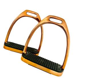 Recién llegado, estribos para caballos de carreras, agarre de seguridad de aluminio ligero, ecuestre, fabricante de fábrica OEM, Exportación - Product Image 1