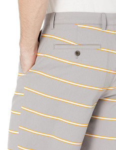 Gran oferta, servicio OEM y ODM, pantalones cortos informales de algodón para hombre, pantalones cortos con diseño de rayas y logotipo personalizado, pantalones cortos para deportes al aire libre, suministro directo - Product Image 4