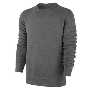 Pulls à capuche et sweat-shirts thermiques d'hiver 100 % coton pour hommes, style col rond, couleur unie, motif uni, vente en gros 2026 - Product Image 2