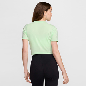 Tops cortos de talla Regular para mujer, tela de punto transpirable de secado rápido, camisetas deportivas de entrenamiento de verano, nuevas camisetas cortas al por mayor - Product Image 3