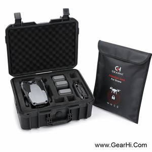 Anti Static 1000D Nylon UAV Component Case Faraday <b>Drone</b> Signal Blocking Bag Thermal Battery Storage Pouch <b>Quadcopter</b> UAV - Product Image 1