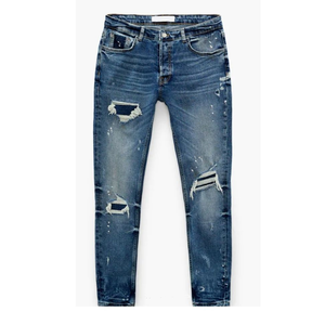 Jeans para Hombre al por Mayor, Precio 2026, Nuevos y Elegantes, 100% de Alta Calidad, Ecológicos, Transpirables, de Secado Rápido, Cintura Media, Tejido Grueso, Lavado a la Piedra - Product Image 2
