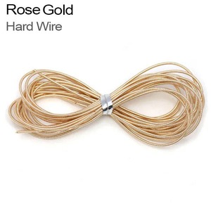 ลวดทองแท่งแบบแข็งสำหรับทำเครื่องประดับงานปักทำด้วยมือด้ายสายทองแดงสำหรับตกแต่งเสื้อผ้า - Product Image 3