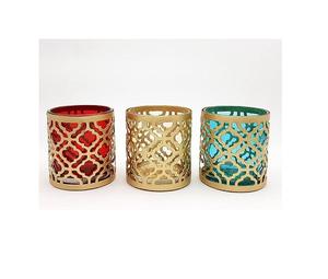 Porte-bougie en métal artisanal écologique avec détails artistiques pour les intérieurs traditionnels et modernes Décoration de Noël pour la maison - Product Image 5