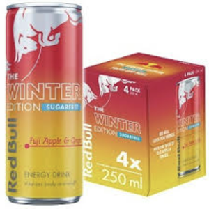 Proveedor económico de la bebida energética Red Bull The Winter Edition Fuji Apple & Ginger, éxito de ventas, 12 latas de 250 ml, el más vendido. - Product Image 6