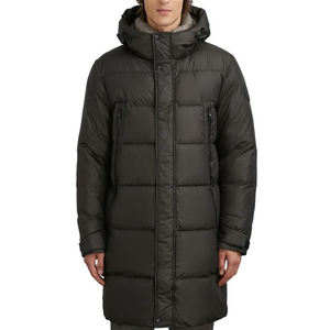Chaqueta Acolchada de Invierno para Hombre, Estilo Casual, Cuello Alto, Acolchado de Algodón, con Capucha, Impermeable, Ecológica, Estilo Urbano - Product Image 1