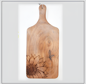 Tabla de cortar de cocina ecológica con forma rectangular personalizada al por mayor, tabla de cortar de madera ecológica de alta calidad. - Product Image 5