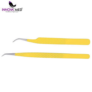 ชุดแหนบต่อขนตาจับเพชร4ชิ้น,แหนบต่อขนตาด้ามจับสเตนเลสสตีลเครื่องมือที่คิดค้น - Product Image 5