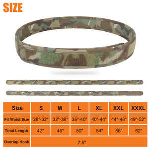 Tactical Style Utility Belt <b>Adjustable</b> <b>Strap</b> for Outdoor Use Heavy Duty Nylon Comfortable Buckle Design Factory Supplier - Product Image 3