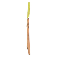 Bate de Cricket Profesional de Madera Ligera de Alta Calidad con Diseño Personalizado y Logotipo Impreso, Agarre Largo Ambidiestro para Interiores