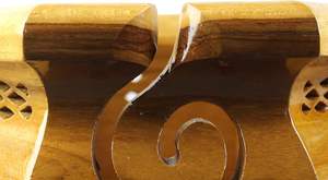 Handmade Wooden Knitting Yarn Storage Bowl Organizing <b>Gift</b> for Knitter's Yarn - Product Image 3