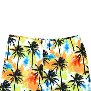 Short de plage léger 100% coton pour hommes Style High Street avec cordon de serrage à la taille élastique en tissu respirant pour un ajustement personnalisé - Product Image 4