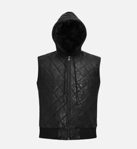 Gilet en cuir 100% à la mode pour hommes, vêtements d'hiver respirants de bonne qualité, nouveau design à prix raisonnable - Product Image 1