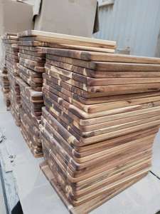 Elegantes bloques de cortar de madera para uso en la cocina 35x25x1,3 cm Durable Fácil de limpiar No tóxico Apto para lavavajillas Hecho en Vietnam - Product Image 5