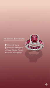 แหวนพลอยสีชมพูสุดหรู ผลิตจากห้องปฏิบัติการ  ทองคำแท้ 10K 14K 18K สีขาว  ออกแบบตามสั่ง  เครื่องประดับอัญมณีชั้นดีสำหรับผู้หญิง สำหรับงานหมั้นและงานแต่งงาน - Product Image 3