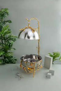 Calentador de Comida Clásico de Lujo, Buffet, Acero Inoxidable, Servidor de Comida Caliente, Ecológico, Apto para Lavavajillas - Product Image 6