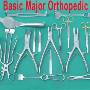 Juego de Instrumentos Quirúrgicos Ortopédicos Básicos de Alta Calidad Aprobados por la CE, 21 Piezas, Acero Inoxidable, Instrumentos Manuales de Clase II - Product Image 2