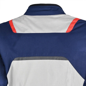 Men's Winter Cordura Waterproof CE Armoured Textile Motorcycle Jackets Blue/White Windproof Motorbike Jacket Plus Size Printed - Product Image 4