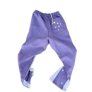 Fabricants professionnels Sweat à capuche à fermeture éclair complète et pantalon évasé Ensemble de jogging Top Collection Hiver Logo brodé personnalisé - Product Image 5