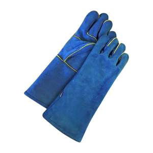 Gants de Soudage en Peau de Vache de 14 "16", Design Personnalisé, Coupe Flexible, Gants de Travail en Cuir Souple, Ignifuge, Plaine, Extérieur, Hiver - Product Image 5