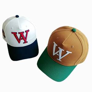 Gorra de Béisbol Personalizada OEM de Sarga de Algodón con Estructura en A, Gorra Deportiva de 5 Paneles para Hombre y Mujer - Product Image 2