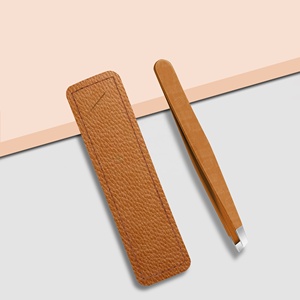 Pinzas para cejas de belleza de material duradero más vendidas con punta afilada perfecta para el aseo de precisión - Product Image 4