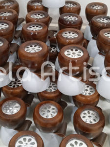 Kefaf en bois à la mode régulier personnalisable | Cadeau de l'Aïd et du Ramadan | Brûleur d'encens abordable pour la relaxation et la purification de l'air - Product Image 4