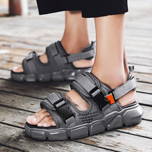 Zapatos de Playa para Hombre 2025, Planos, Transpirables, Ligeros, con Forro de Malla, Antideslizantes, Cierre Deslizante, Moda para Estudiantes - Product Image 1