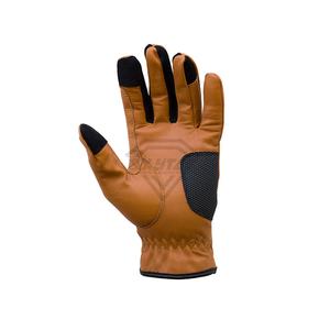Gants d'équitation en cuir d'élite, gants en cuir de qualité supérieure, conçus pour une performance équestre d'élite et une durabilité accrue - Product Image 3