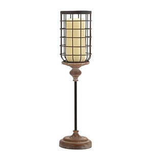 Wooden & Metal <b>Taper</b> <b>Candle</b> <b>Holders</b> - Product Image 3