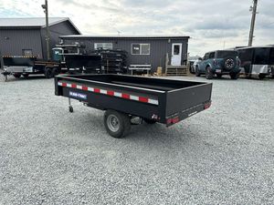 Remolque Utilitario Ligero de Acero CE de Alta Operatividad para Granja, Mini Remolque de Volteo de 4.5x8, 2990 lb de Peso Bruto Vehicular - Product Image 6