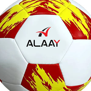 Ballon de football taille 5 personnalisé en cuir PU souple à haute élasticité durable pour les matchs et l'entraînement de football cousu - Product Image 2