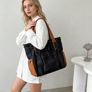 Sacs à bandoulière Oxford personnalisés, sacs de voyage imperméables, sacs fourre-tout de <span class=keywords><strong>week</strong></span>-<span class=keywords><strong>end</strong></span>, vente en gros, multi-poches, sacs de voyage à cordon pour <span class=keywords><strong>étudiant</strong></span>s - Product Image 3