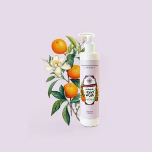 Jabón Antiséptico para Manos con Romero y Naranja Dulce 250ml - Product Image 3