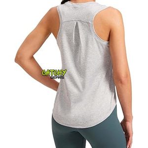 Séchage rapide Slim Fit couleur unie sport haut de course Fitness entraînement Pilates Yoga femmes manches courtes - Product Image 4